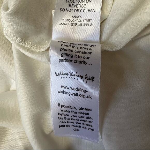 NWT Anaya With Love Maternity Tulle Midaxi Dress in White Size 10 $132 - Picture 13 of 14